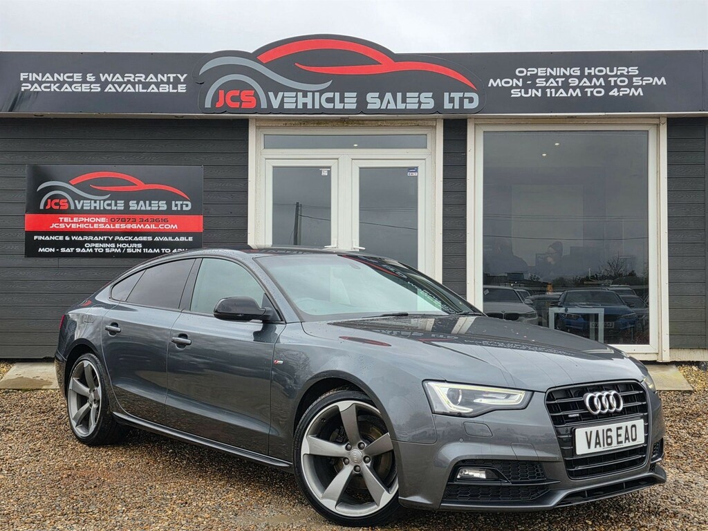 Audi A5 2.0 Tdi Black Edition Plus Sportback S Tronic Quat Grey