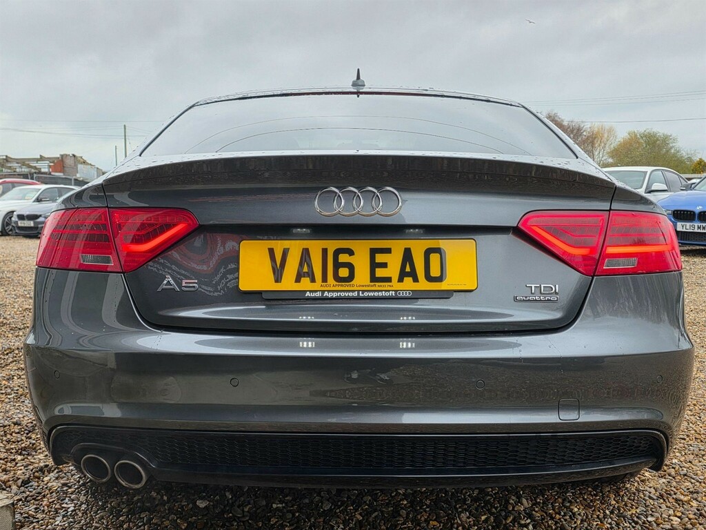 Audi A5 2.0 Tdi Black Edition Plus Sportback S Tronic Quat VA16EAO Grey #6