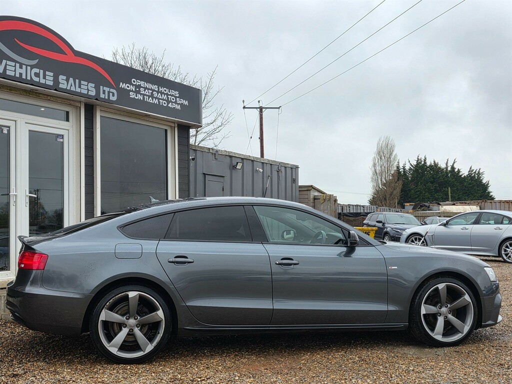 Audi A5 2.0 Tdi Black Edition Plus Sportback S Tronic Quat VA16EAO Grey #4