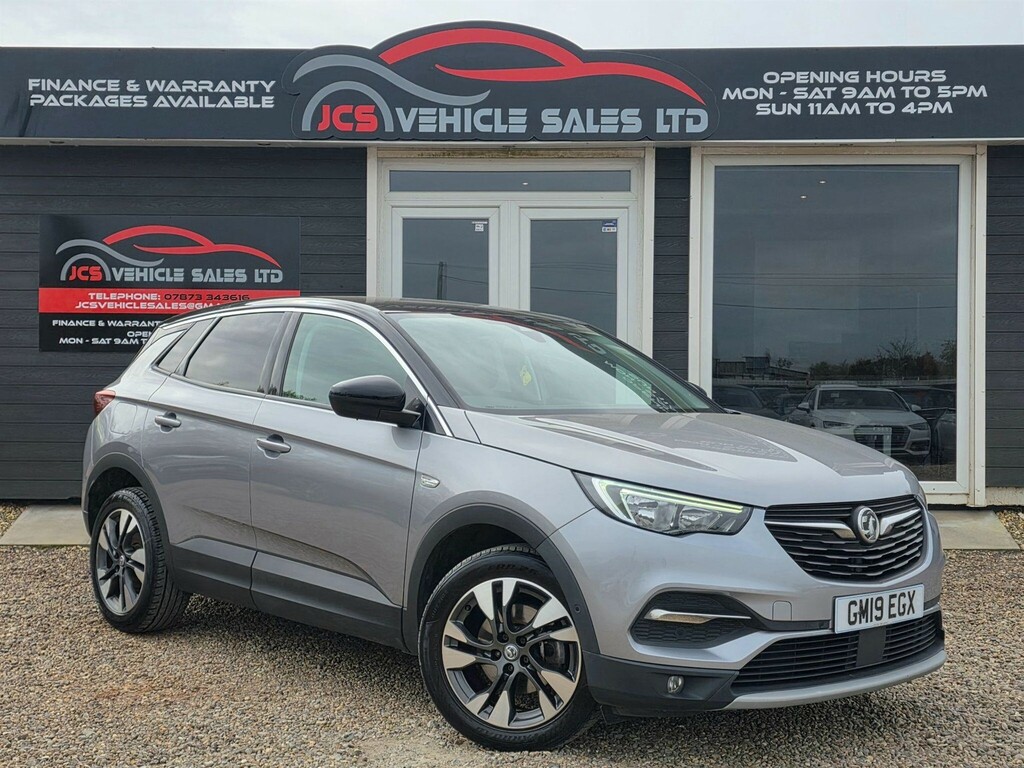 Vauxhall Grandland X 1.2 Turbo Sport Nav Euro 6 Ss Grey