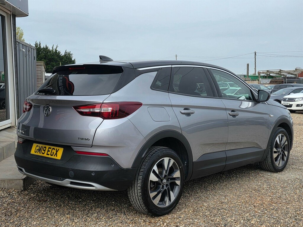 Vauxhall Grandland X 1.2 Turbo Sport Nav Euro 6 Ss GM19EGX Grey #6