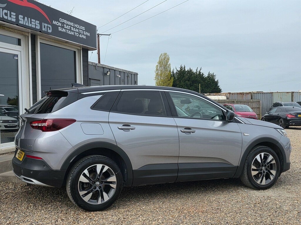 Vauxhall Grandland X 1.2 Turbo Sport Nav Euro 6 Ss GM19EGX Grey #5