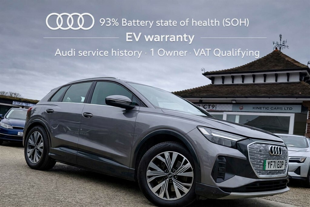 Audi Q4 E Tron Suv Grey