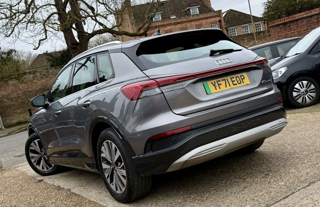 Audi Q4 E Tron Suv YF71EOP Grey #6