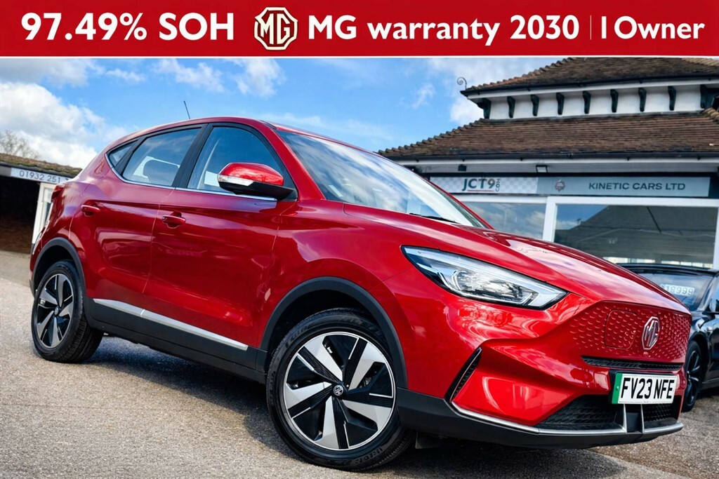 MG ZS Suv Red