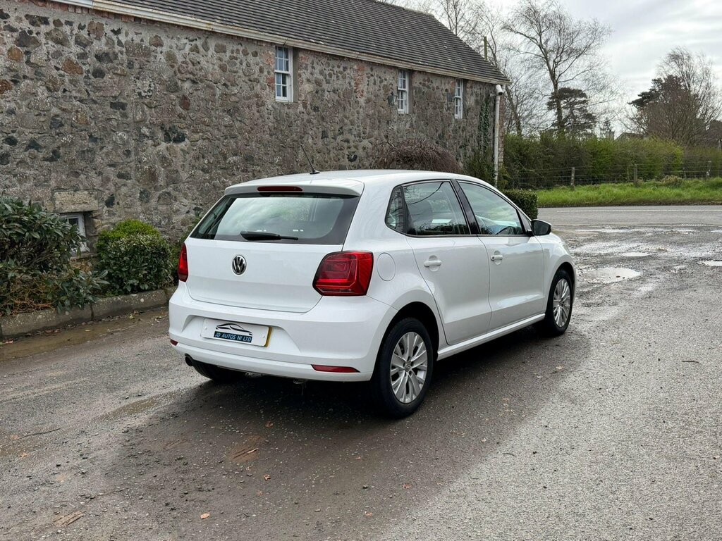 Volkswagen Polo 1.2 Tsi Bluemotion Tech Se Euro 6 Ss HY64XJP White #4