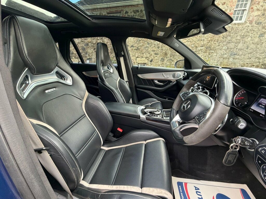 Mercedes-Benz GLC Class 4.0 Glc63 V8 Biturbo Amg S Premium Spds Mct 4Mat HSZ5514 Blue #6