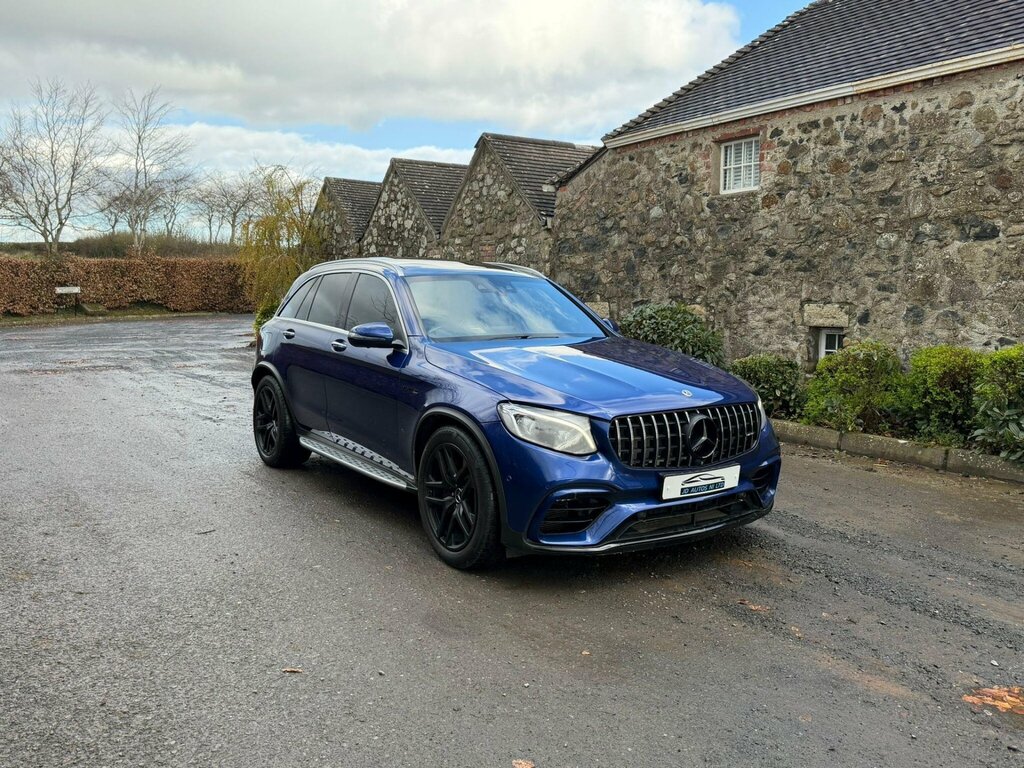 Mercedes-Benz GLC Class 4.0 Glc63 V8 Biturbo Amg S Premium Spds Mct 4Mat Blue