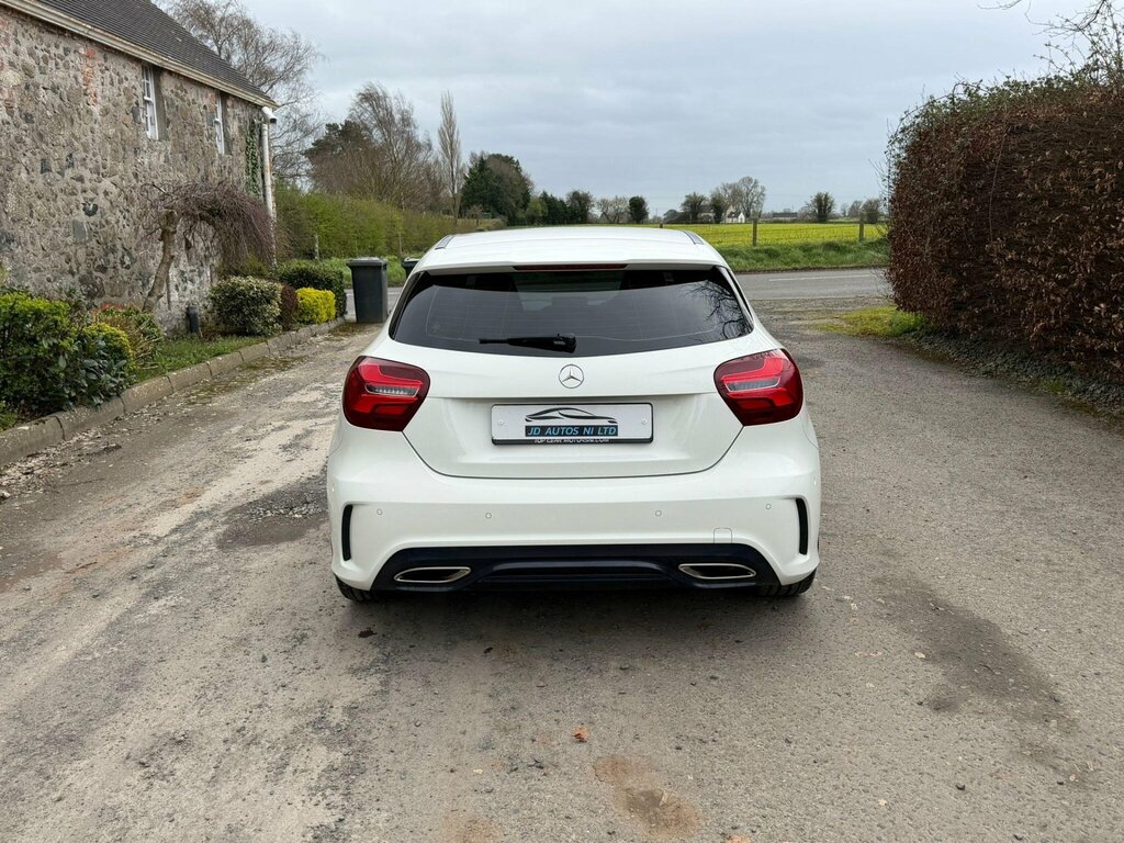 Mercedes-Benz A Class 1.5 A180d Amg Line Premium Euro 6 Ss YJ18VJK White #5