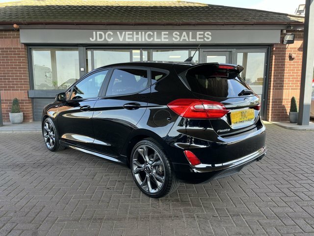Ford Fiesta 2019 1.0T Ecoboost Gpf St-line Hatchback Petro PJ19NNT Black #2