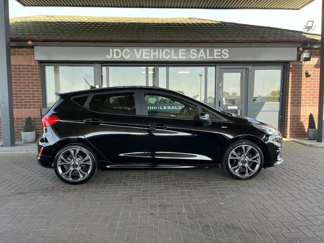 Ford Fiesta 2019 1.0T Ecoboost Gpf St-line Hatchback Petro PJ19NNT Black #3