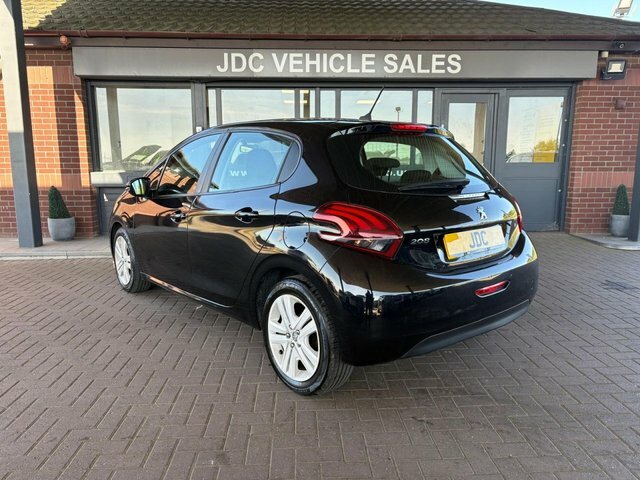Peugeot 208 2018 1.2 Puretech Active Hatchback Manu YH68ZJU Black #2