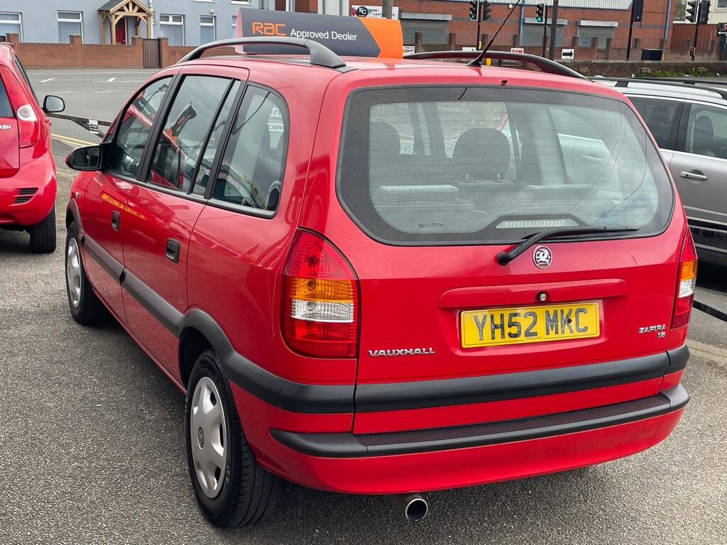 Vauxhall Zafira 1.8I 16V Black #7