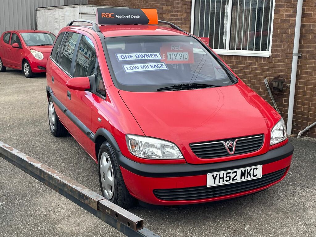 Vauxhall Zafira 1.8I 16V Black #1