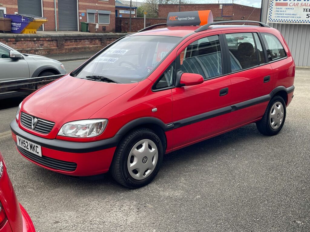Vauxhall Zafira 1.8I 16V Black #6