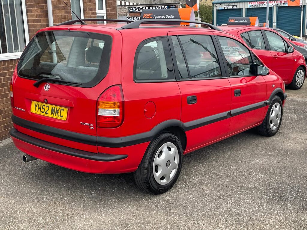 Vauxhall Zafira 1.8I 16V Black #2