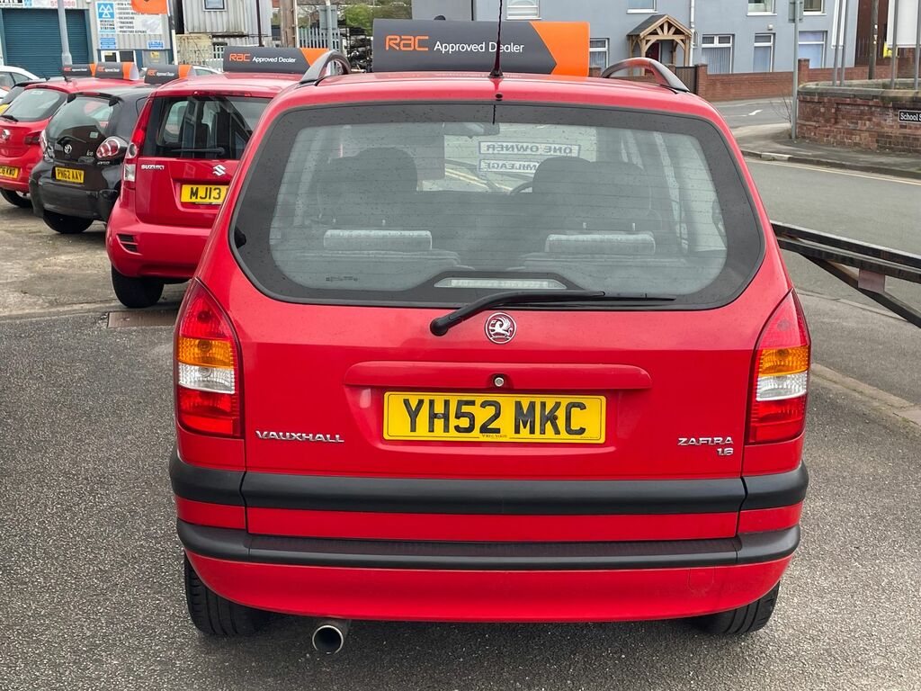 Vauxhall Zafira 1.8I 16V Black #3