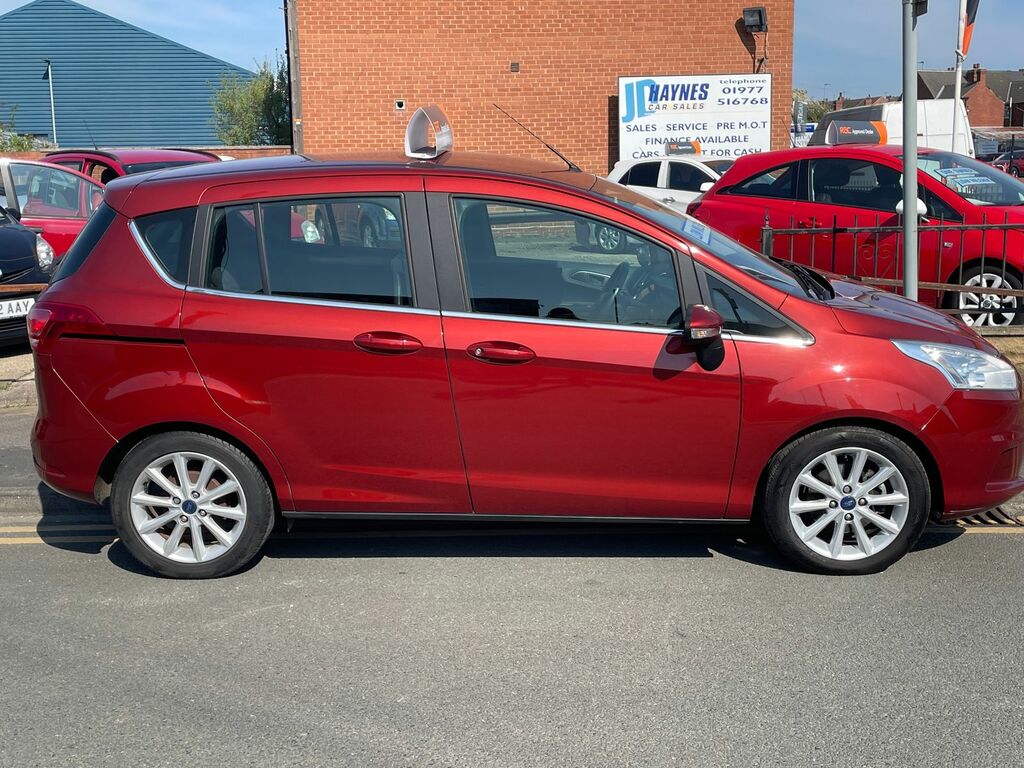 Ford B-Max 1.0T Ecoboost Titanium Mpv Euro Red #2