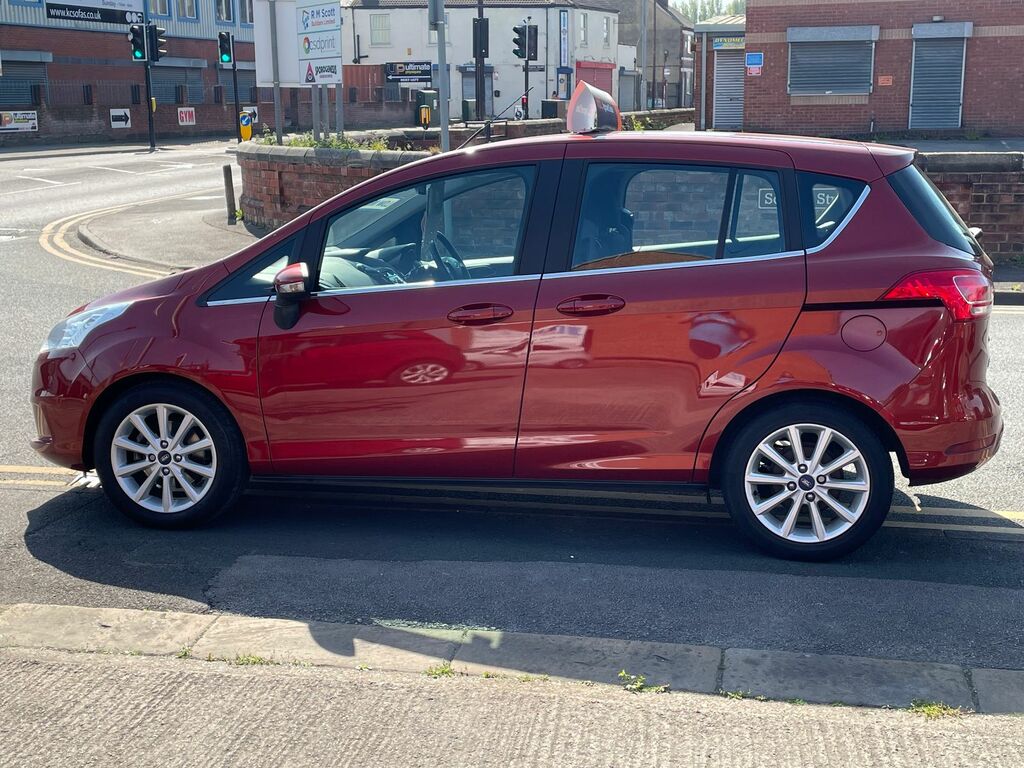 Ford B-Max 1.0T Ecoboost Titanium Mpv Euro Red #6