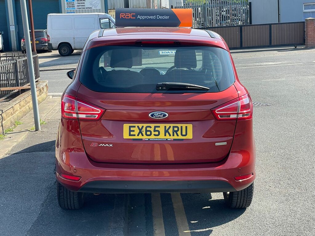 Ford B-Max 1.0T Ecoboost Titanium Mpv Euro Red #4