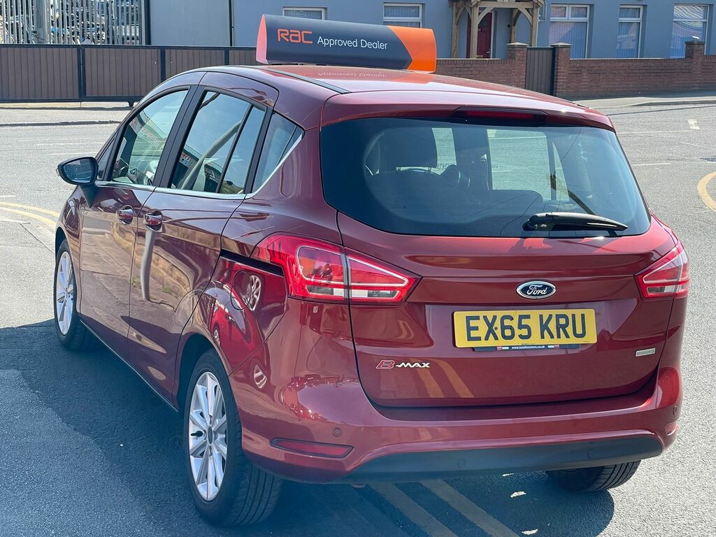 Ford B-Max 1.0T Ecoboost Titanium Mpv Euro Red #5