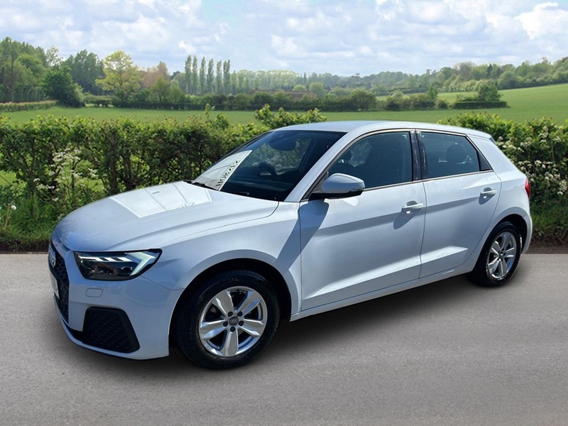 Audi A1 Sportback Tfsi Se BD19EXN White #3