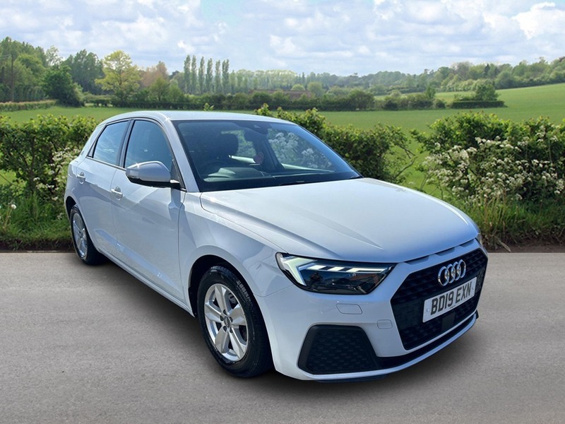 Audi A1 Sportback Tfsi Se BD19EXN White #6