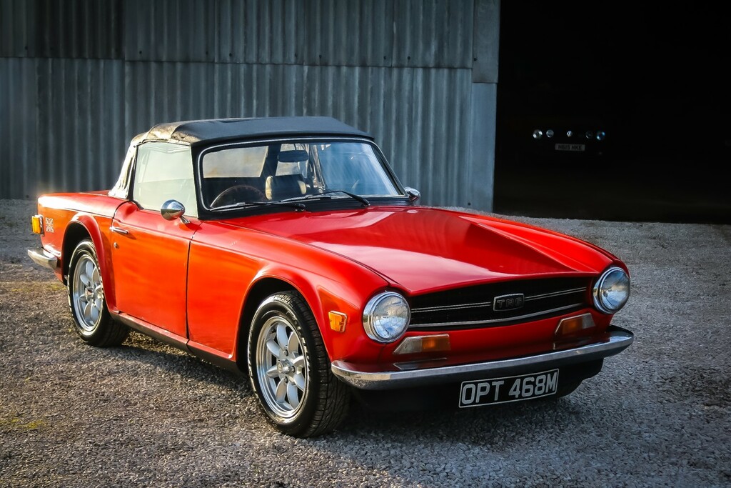 Triumph TR6 1973M OPT468M Red #3