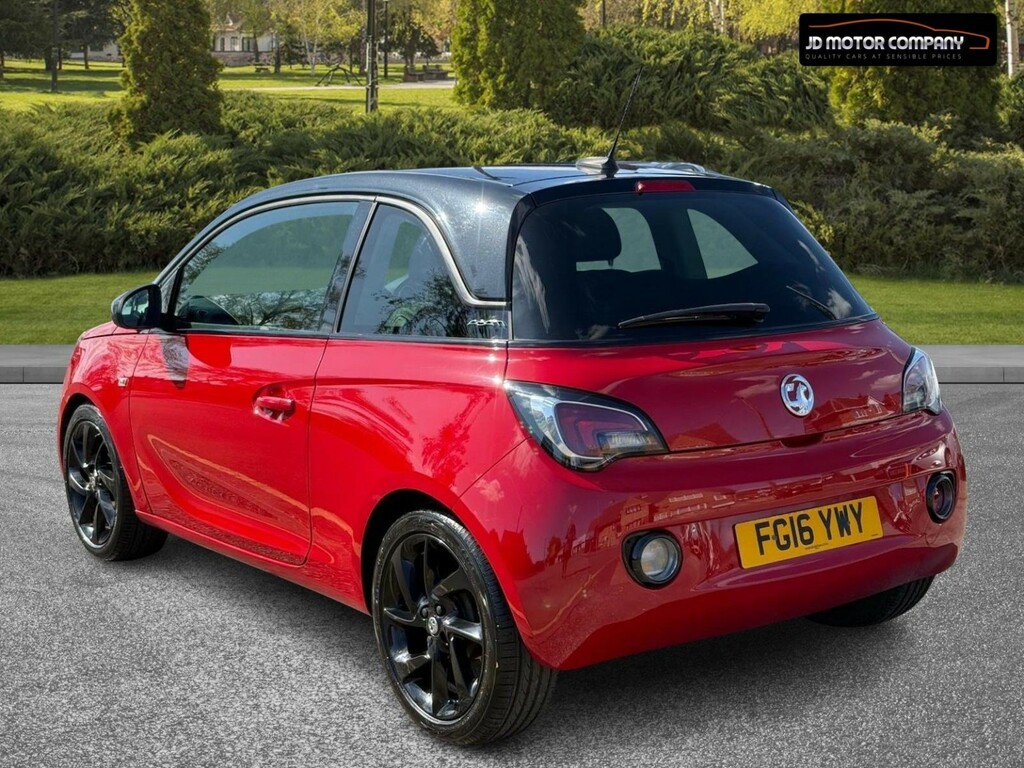 Vauxhall Adam 1.2 I Ecoflex Energised 201616 FG16YWY Red #4