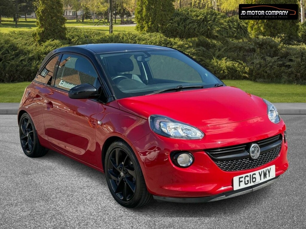 Vauxhall Adam 1.2 I Ecoflex Energised 201616 Red