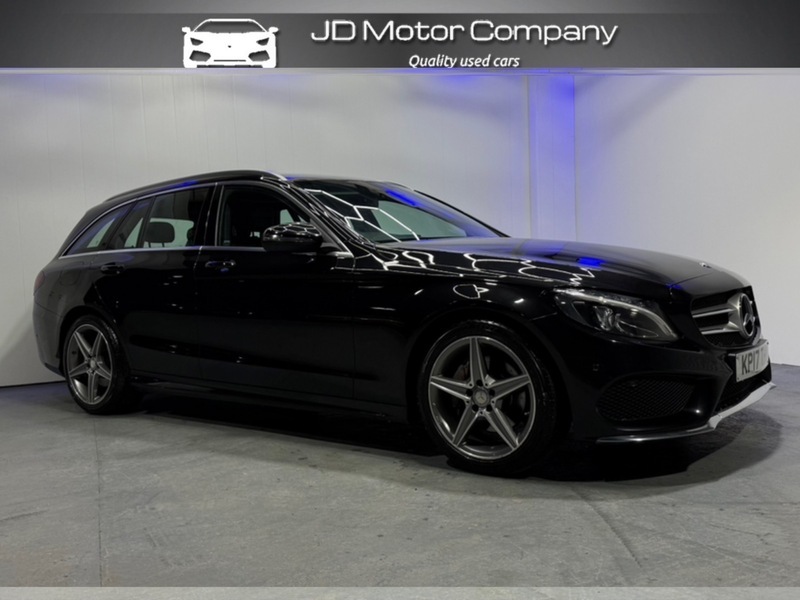 Mercedes-Benz C Class C220 D Amg Line Black