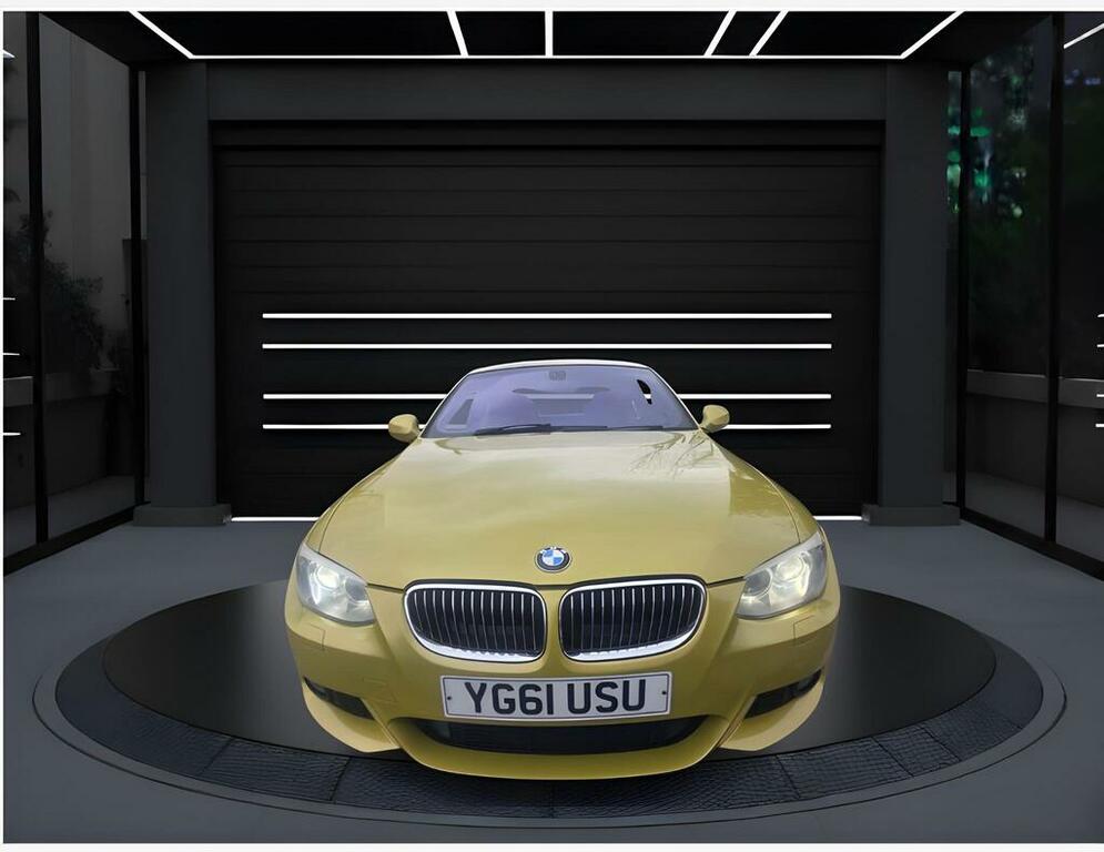 BMW 3 Series 3.0 335D M Sport Steptronic Euro 5 YG61USU Yellow #2