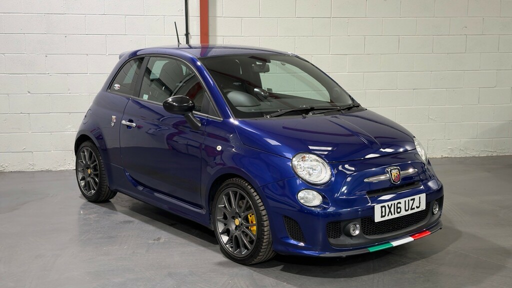 Abarth 595 1.4 Abarth 595 Yamaha Factory Racing 1.4 Tjet 160 Blue #4