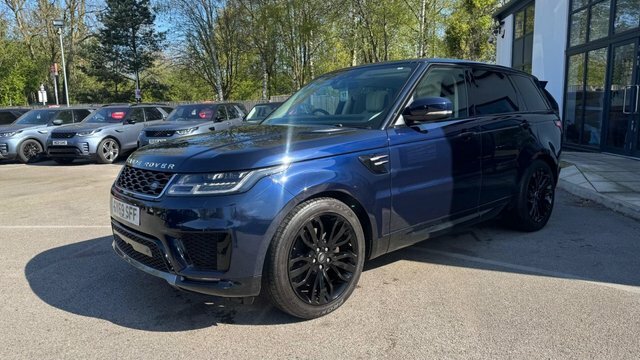 Land Rover Range Rover Sport Sd V6 Hse Suv GY69SFF Blue #3