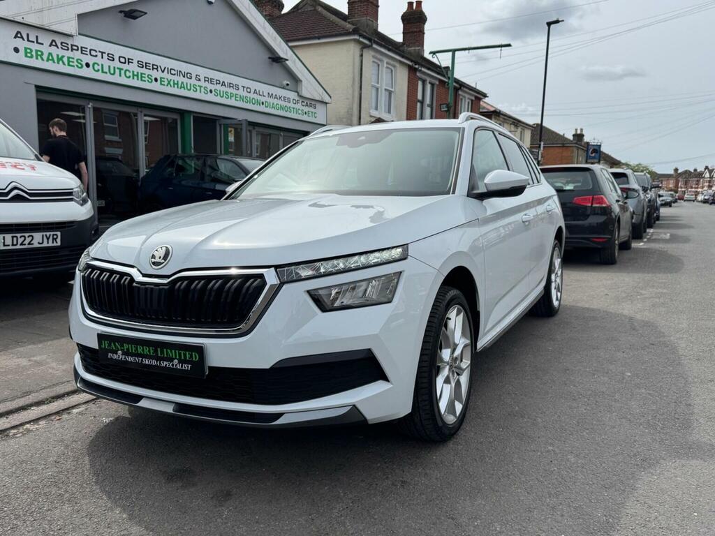 Skoda Kamiq Suv 1.0 Tsi Se L Dsg Euro 6 Ss 202121 AK21UBN White #3
