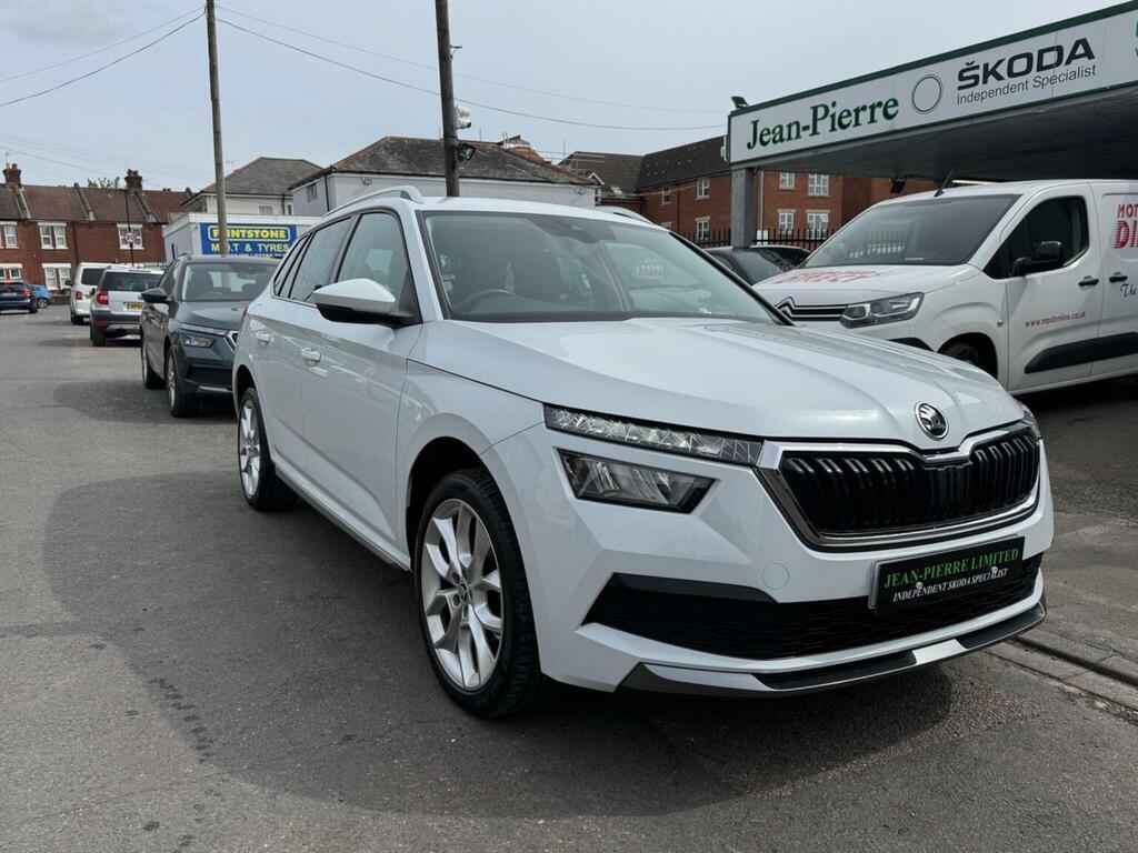 Skoda Kamiq Suv 1.0 Tsi Se L Dsg Euro 6 Ss 202121 AK21UBN White #4