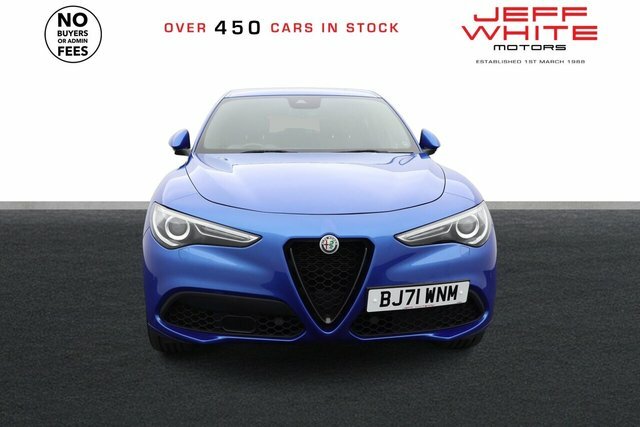 Alfa Romeo Stelvio Veloce Q4 BJ71WNM Blue #4