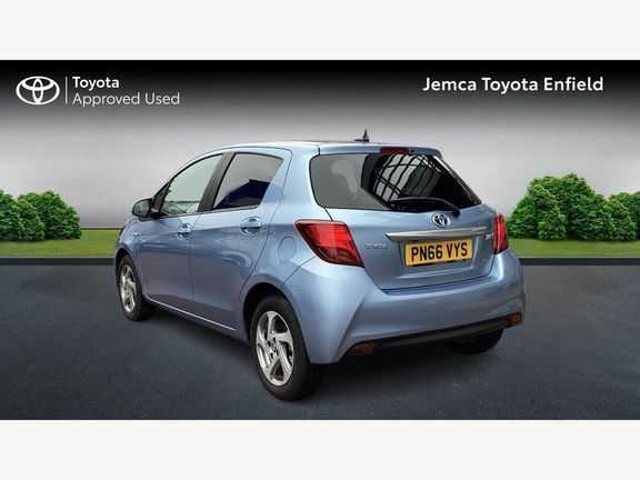 Toyota Yaris Icon 1.5Cvt Blue #4
