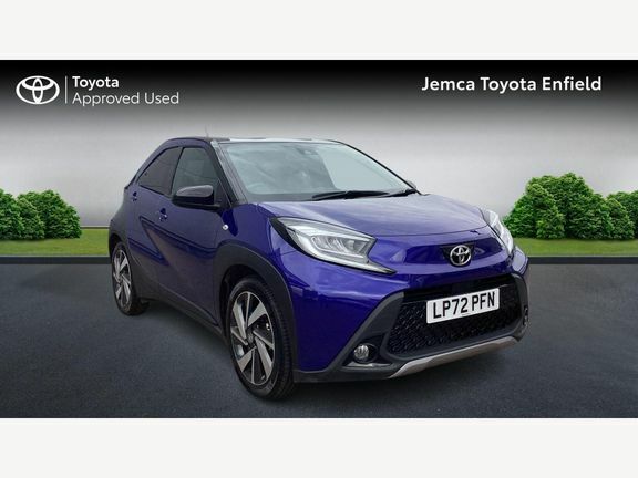 Toyota Aygo X Exclusive Manual Blue