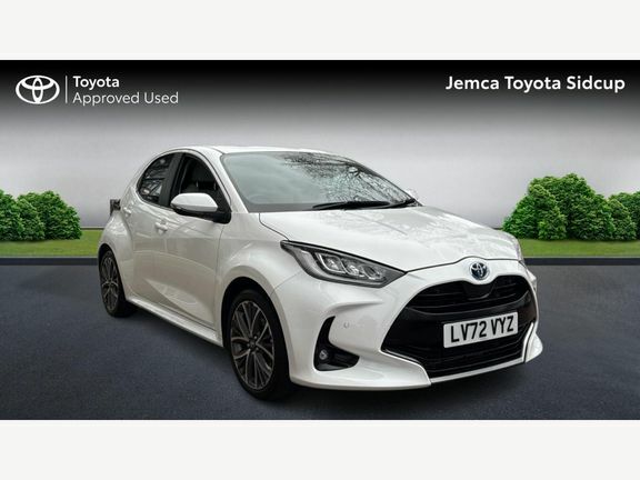 Toyota Yaris Excel White