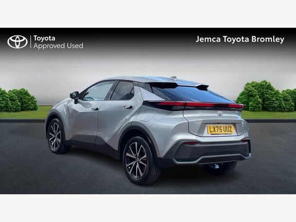 Toyota C-Hr Design 1.8 Fwd Hv, Pan Roof LX75UUZ Silver #4