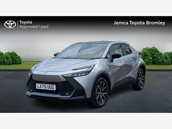 Toyota C-Hr Design 1.8 Fwd Hv, Pan Roof LX75UUZ Silver #3