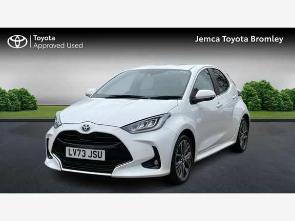 Toyota Yaris Excel LV73JSU White #3