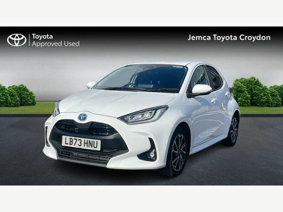 Toyota Yaris Design LB73HNU White #3