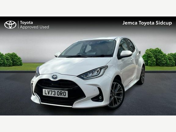 Toyota Yaris Excel LV73ORO White #3