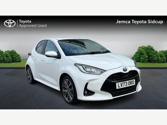 Toyota Yaris Excel White