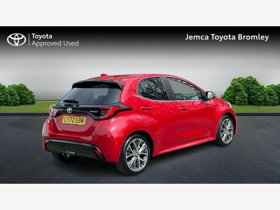 Toyota Yaris Excel LY72EBM Red #2