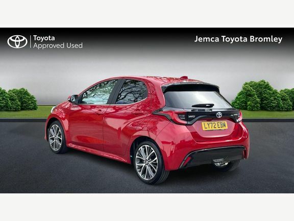 Toyota Yaris Excel LY72EBM Red #4