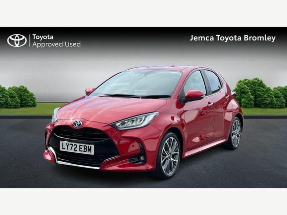 Toyota Yaris Excel LY72EBM Red #3