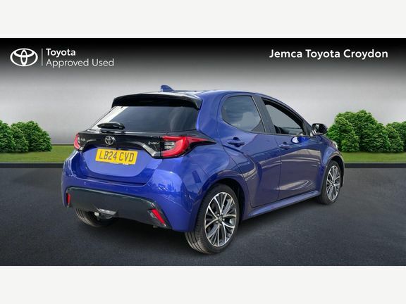 Toyota Yaris Excel Blue #2